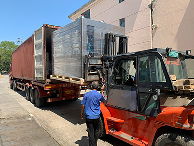 Shipment Of Complete Water Filling Line Machine With SGS To Kenya