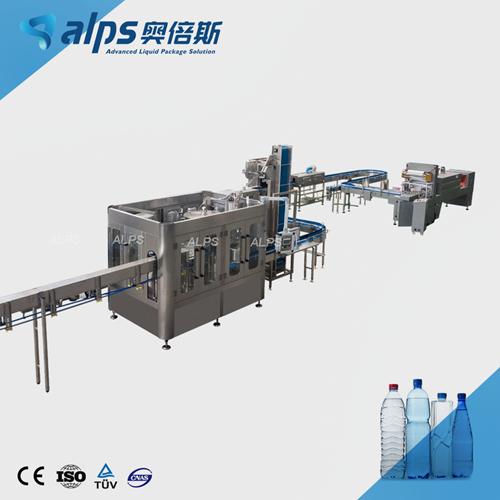 Bottled water production line equipment for beverage plant