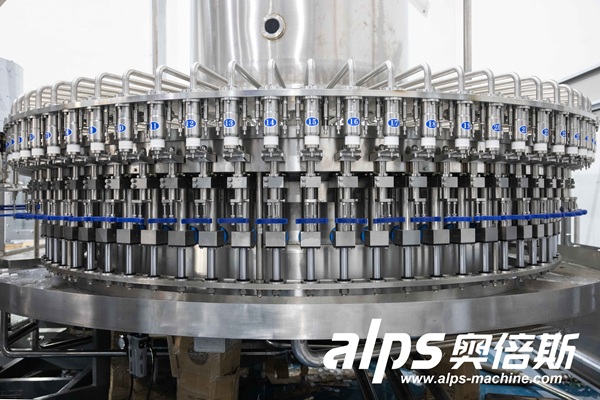 72-head-water-filling-line-rotary-bottle-rinser
