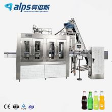 Glass Bottle Carbonated Soft Drink Washing Filling And Capping 3 In 1 Machine