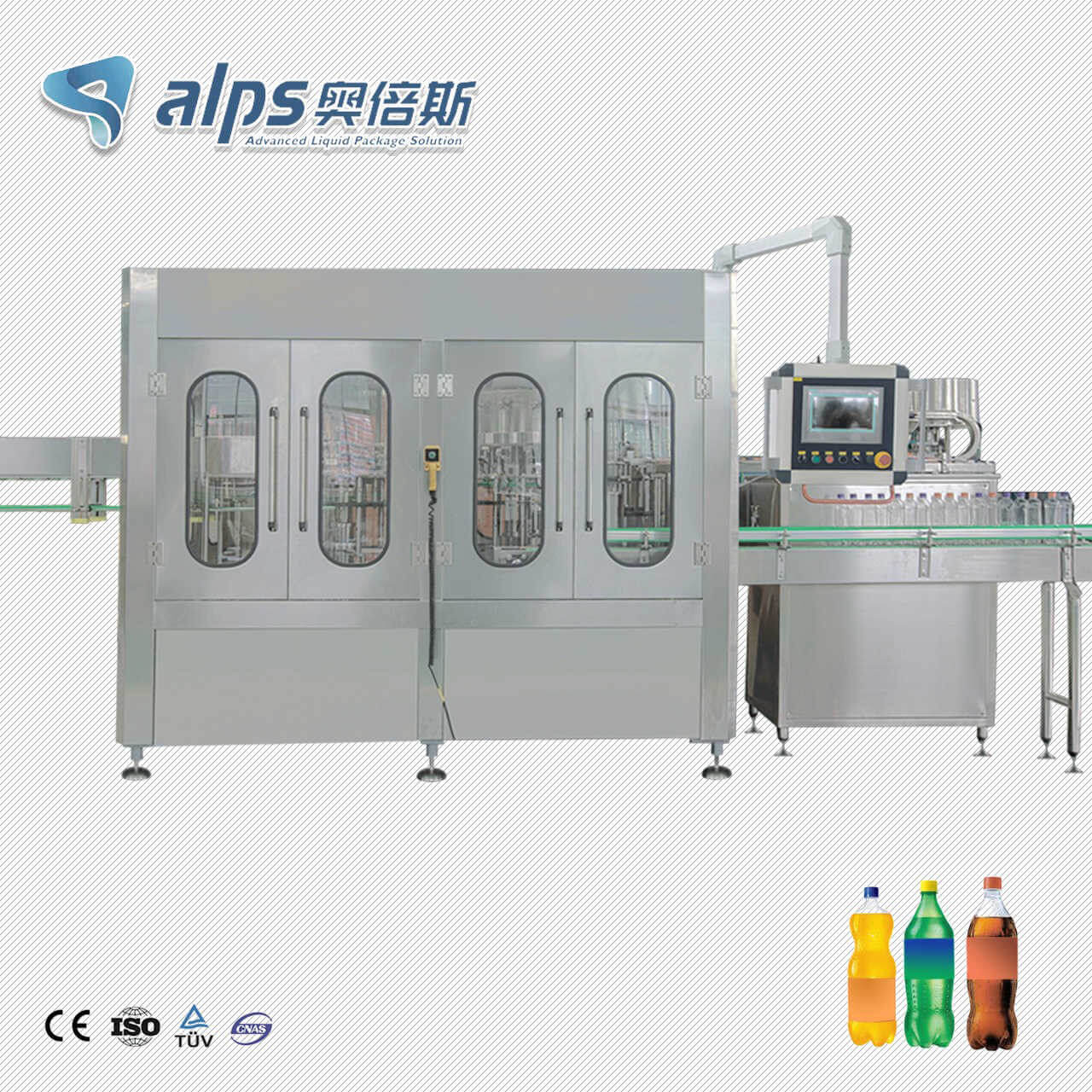 4000BPH Automatic Carbonated Drink Filling Machine (Model : DCGF18-18-6)