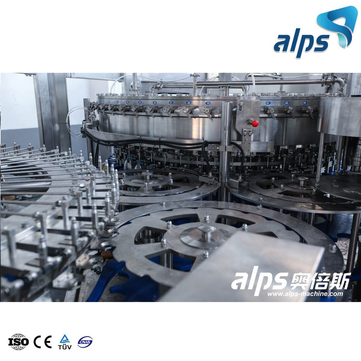 10000BPH Automatic Carbonated Drink Filling Machine (Model : DCGF32-32-10)