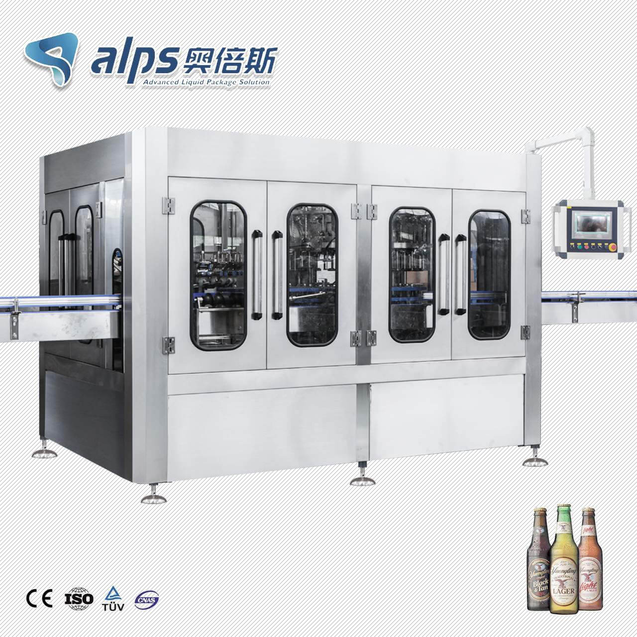 8000BPH Automatic Beer Filling Machine (Model : BGF32-32-10 )