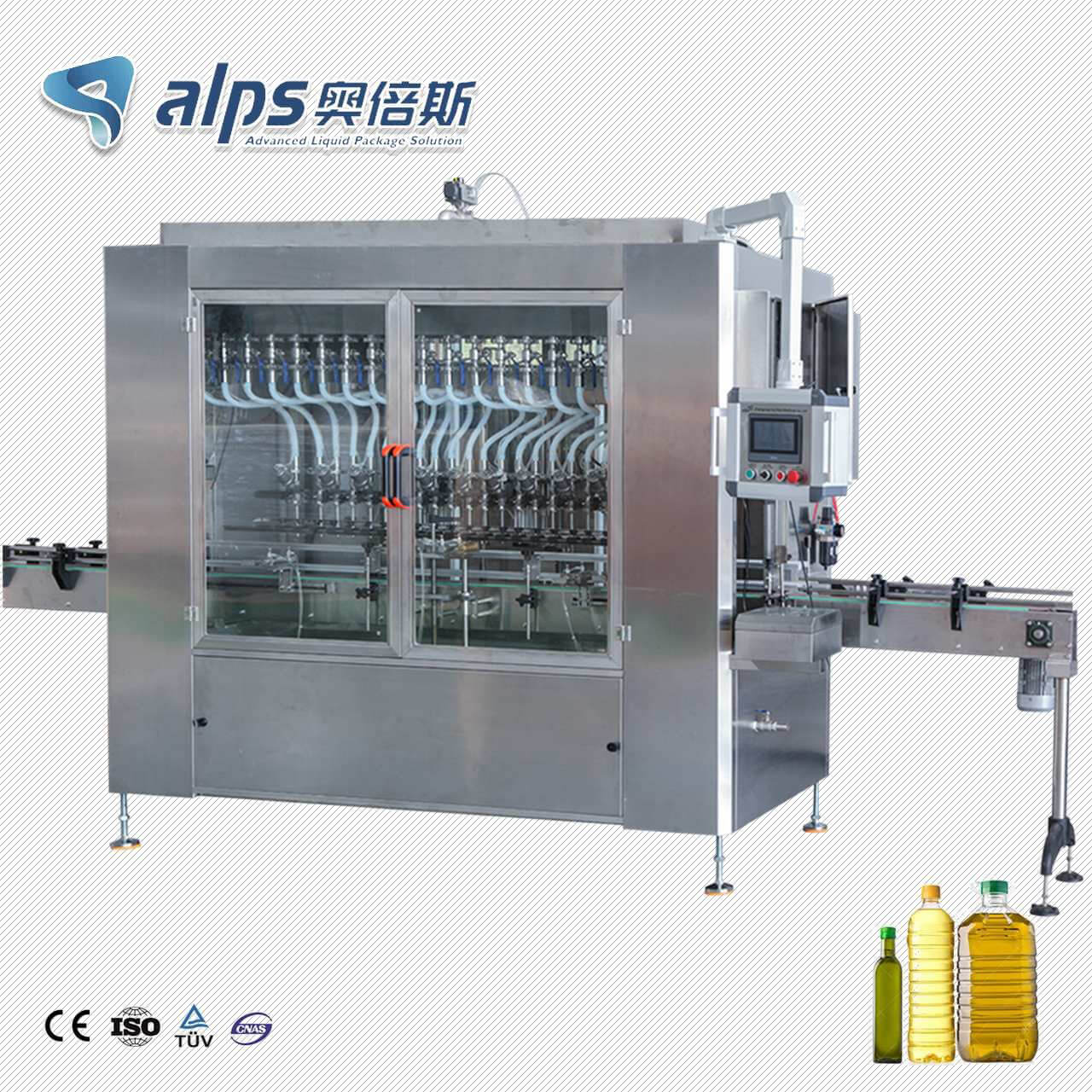 Automatic Edible Oil Filling & Capping Machine (SNYG-8)