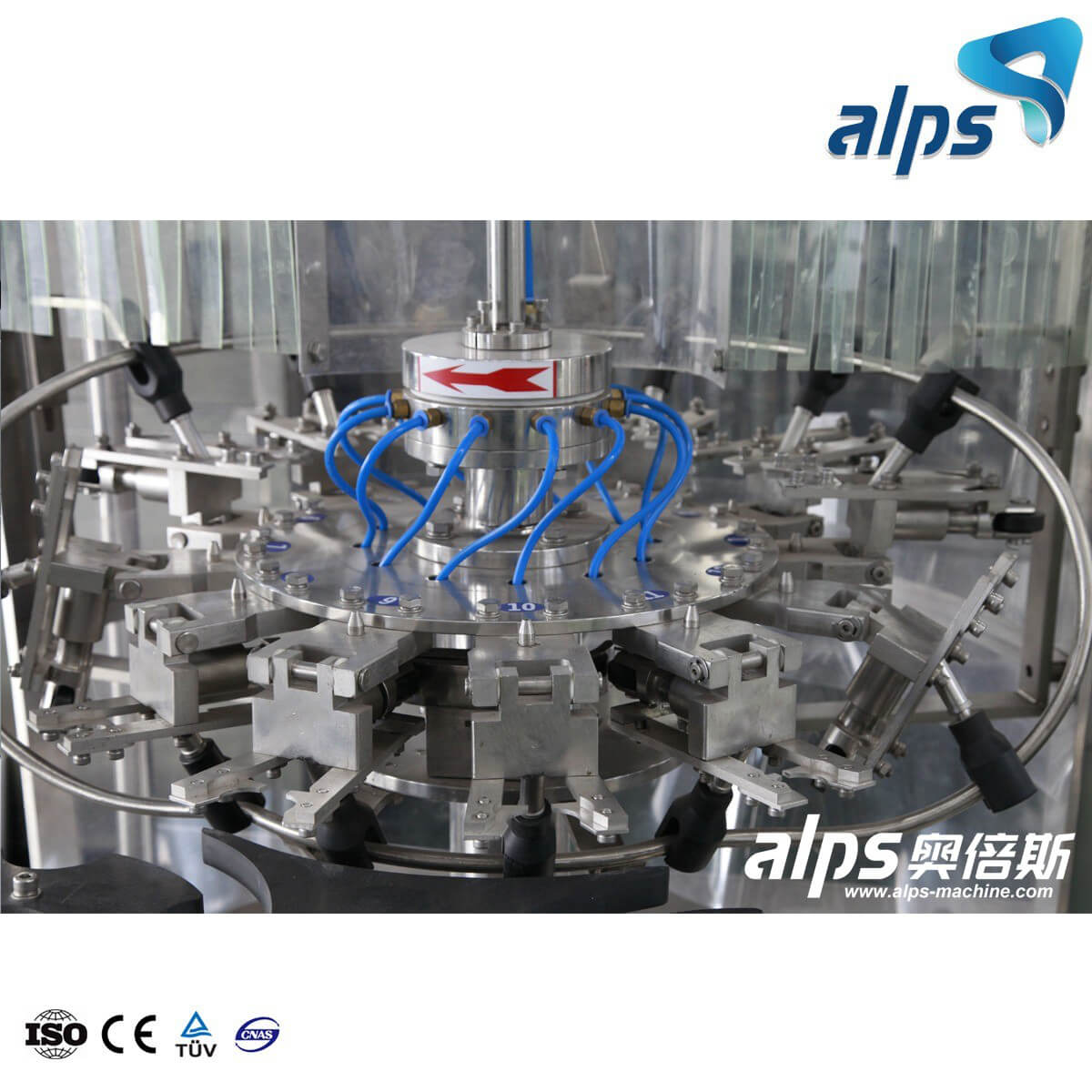 Small Bottle Linear Type Beverage Filling Machine Production Line