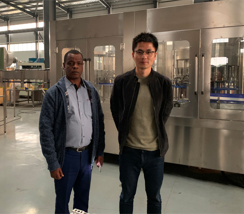 Alps Warmly Welcomes Customer from Ethiopia Visit Our Factory 
