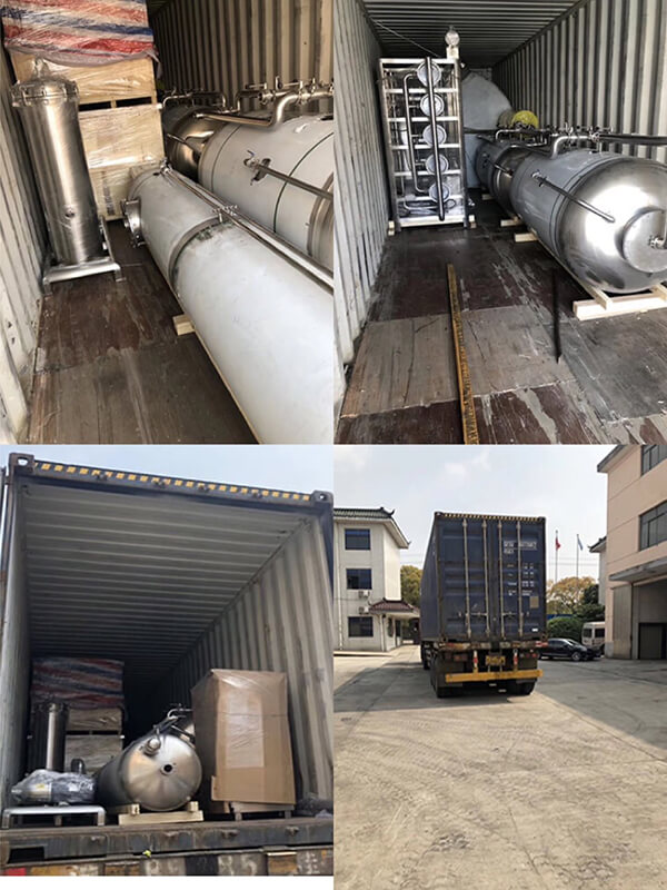 Alps 10-ton Water Treatment Equipment Was Shipping to Dubai