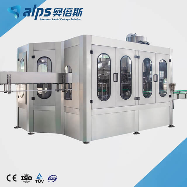 Beverage Factory Automatic Pure Water Beverage Filling Machine For PET Bottles