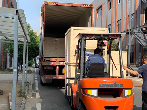 Shipment of Two Chemical Liquid Filling And Packaging Line Machine To A Client In South Korea