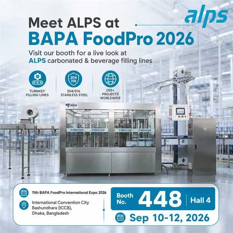ALPS Machine Debuts at the 11th BAPA FoodPro International Expo 2026 in Bangladesh